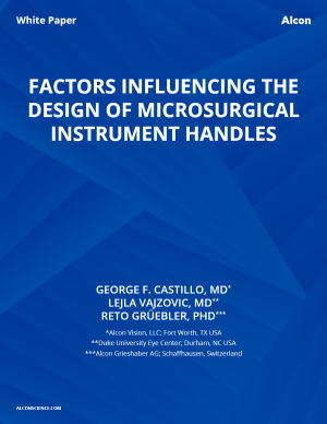 Factors Influencing The Design Of Microsurgical Instrument Handles