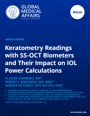 Keratometry Readings with SS-OCT Biometers and Their Impact on IOL Power Calculations